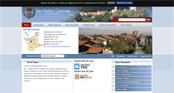 Desktop Screenshot of comune.sanmartinocanavese.to.it